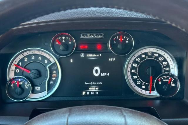 2018 Ram 3500 Laramie Mega Cab 4x4 6'4" Box