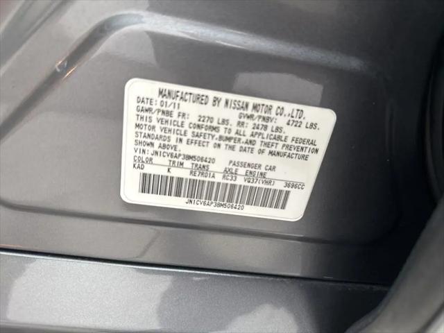 2011 INFINITI G37 Sport Appearance Edition