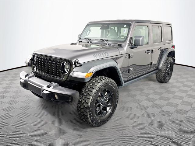 Used 2025 Jeep Wrangler 4-Door Willys 4x4 For Sale in Olive Branch, MS