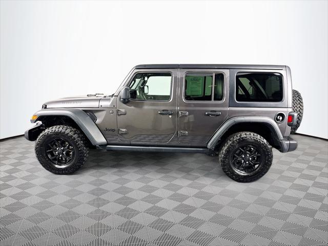 Used 2025 Jeep Wrangler 4-Door Willys 4x4 For Sale in Olive Branch, MS