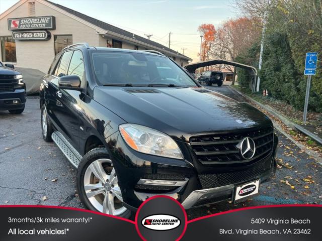 2012 Mercedes-Benz ML 350 4MATIC for sale in Virginia Beach, VA