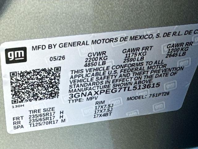 2026 Chevrolet Equinox AWD LT