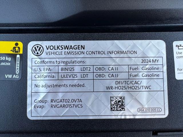 2024 Volkswagen Atlas 2.0T SEL