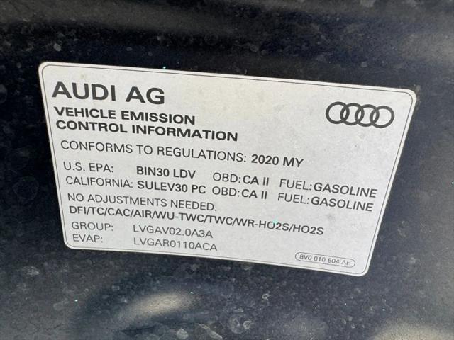 2020 Audi A3 Premium 40 TFSI Front-Wheel Drive S tronic