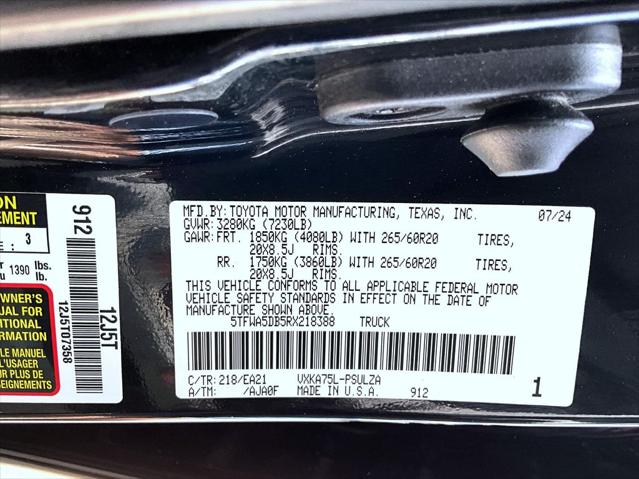 2024 Toyota Tundra Limited