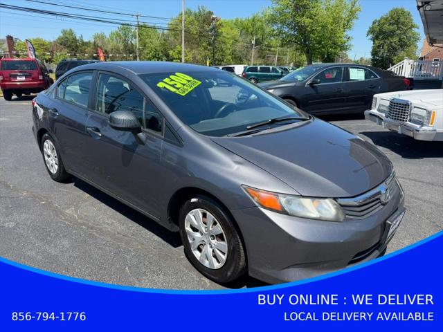 2012 Honda Civic LX for sale in Vineland, NJ