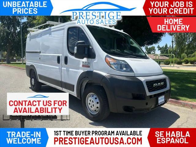 2022 Ram ProMaster 2500 Cargo Van Low Roof 136" WB for sale in Bakersfield, CA