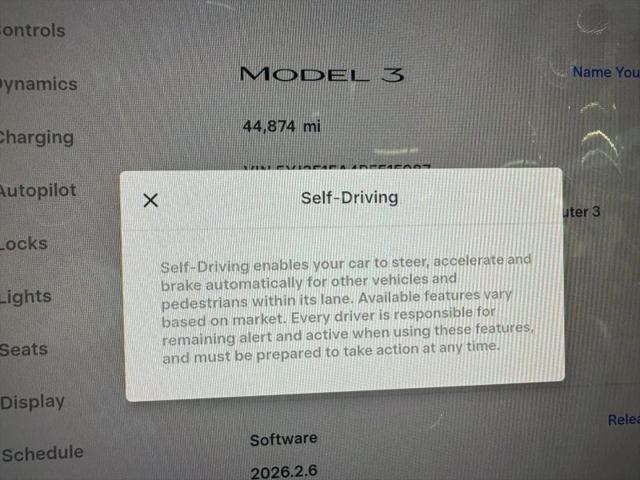 2023 Tesla Model 3 Rear-Wheel Drive