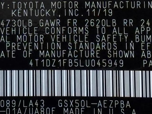 2020 Toyota Avalon Limited