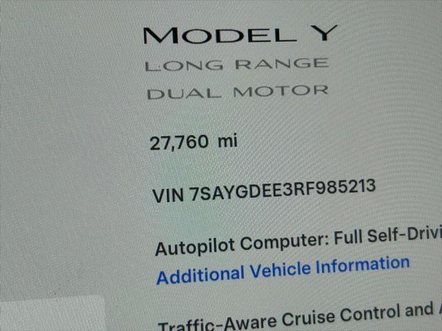 2024 Tesla Model Y Long Range Dual Motor All-Wheel Drive