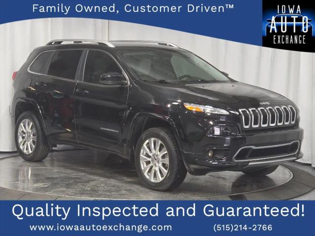2017 Jeep Cherokee Overland 4x4 for sale in Des Moines, IA