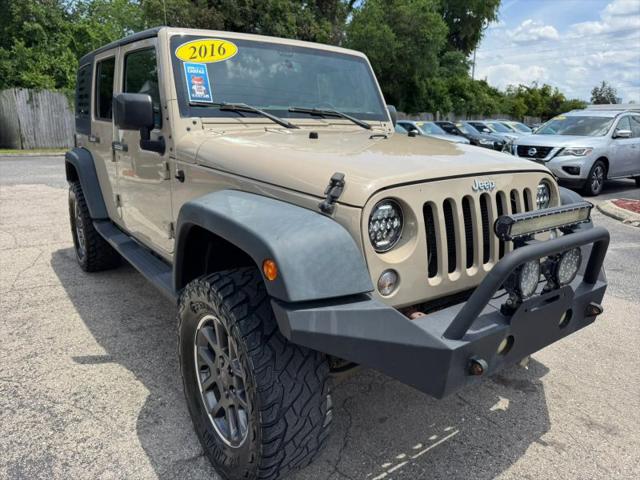 2016 Jeep Wrangler Unlimited Sport