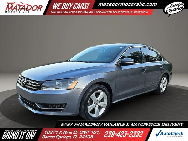 2015 Volkswagen Passat 1.8T SE for sale in Bonita Springs, FL