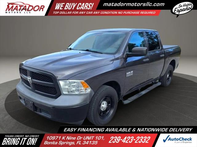 2018 Ram 1500 Tradesman Crew Cab 4x2 5'7" Box for sale in Bonita Springs, FL