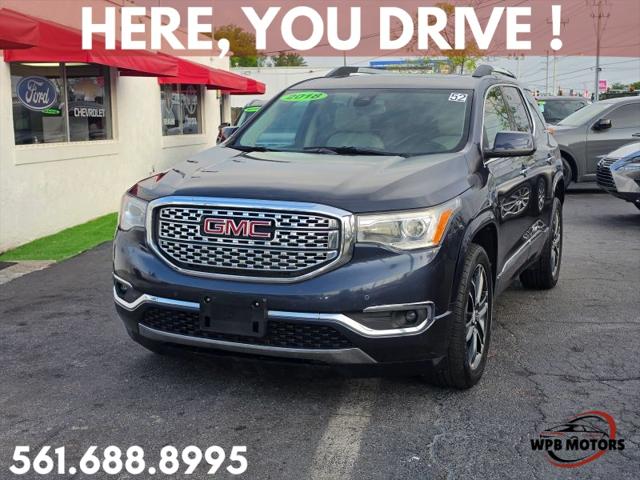 2018 GMC Acadia Denali for sale in West Palm Beach, FL