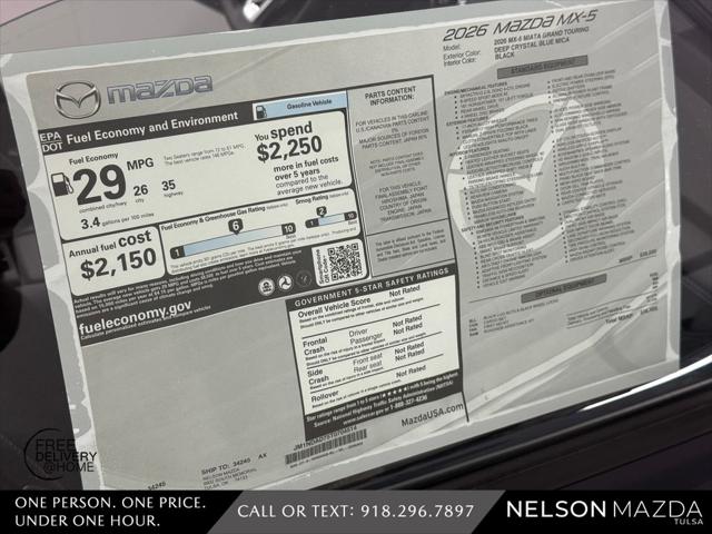 2026 Mazda MX-5 Grand Touring