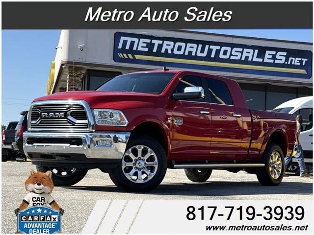 2017 Ram 2500 Longhorn Mega Cab 4x4 64 Box for sale in Arlington, TX