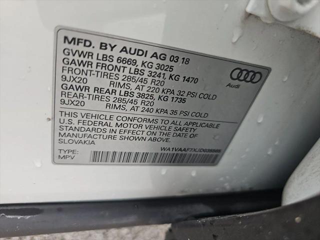 2018 Audi Q7 3.0T Premium
