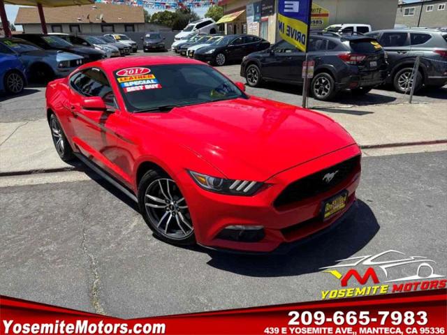 2017 Ford Mustang EcoBoost for sale in Manteca, CA