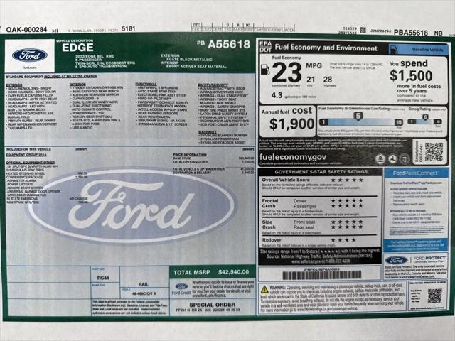2023 Ford Edge SEL