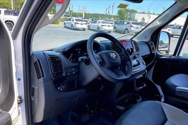 2025 Ram ProMaster 2500 Cargo Van Tradesman High Roof 136" WB w/Pass Seat