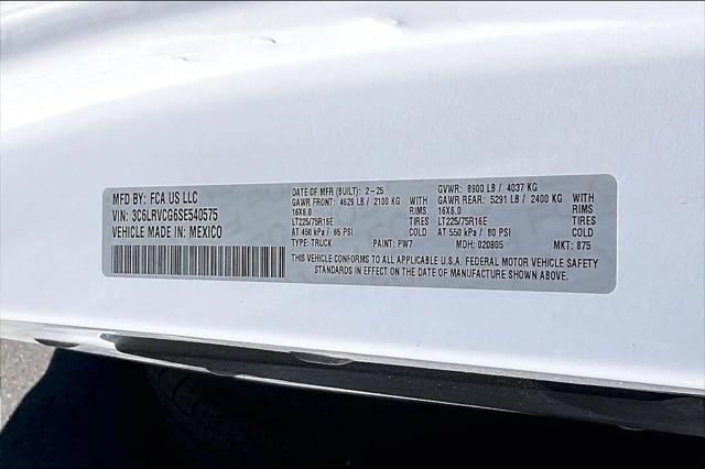 2025 Ram ProMaster 2500 Cargo Van Tradesman High Roof 136" WB w/Pass Seat