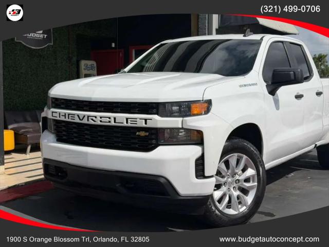 2021 Chevrolet Silverado 1500 2WD Double Cab Standard Bed Custom for sale in Orlando, FL