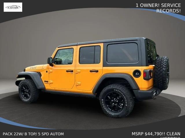 2021 Jeep Wrangler Willys 4x4