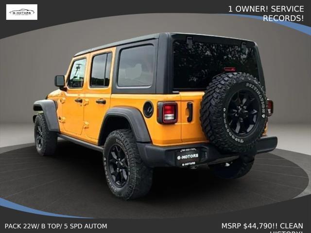 2021 Jeep Wrangler Willys 4x4