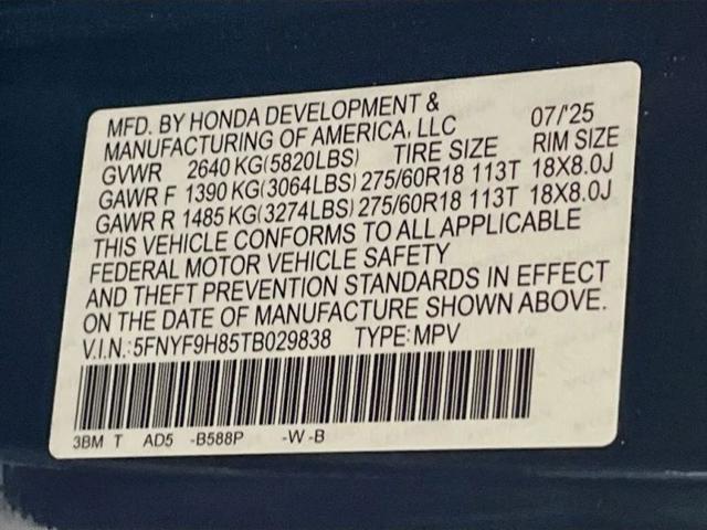 2026 Honda Passport AWD TrailSport Elite