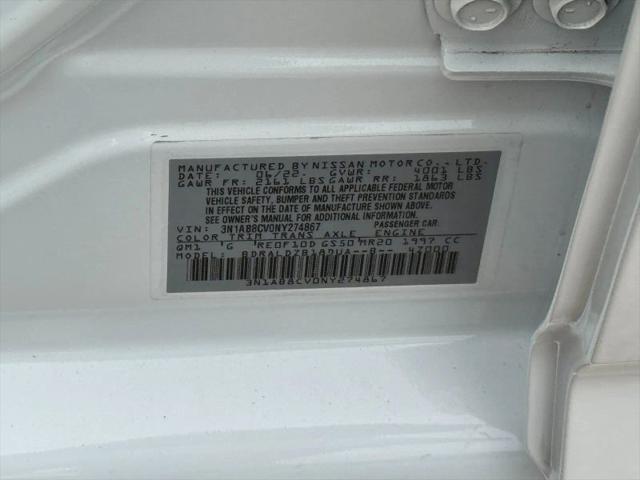 2022 Nissan Sentra SV Xtronic CVT