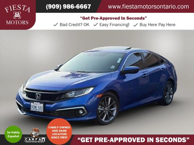 2021 Honda Civic EX for sale in Ontario, CA
