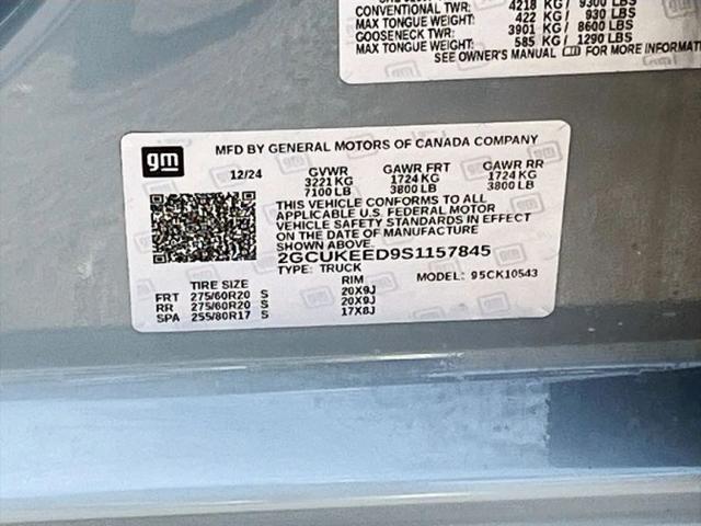 2025 Chevrolet Silverado 1500 4WD Crew Cab Short Bed RST