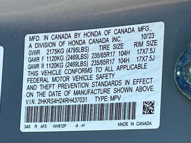 2024 Honda CR-V LX AWD