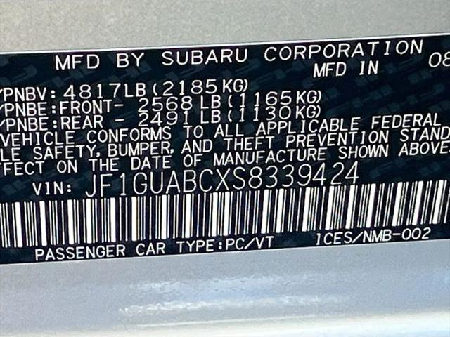 2025 Subaru Impreza Base 5-Door