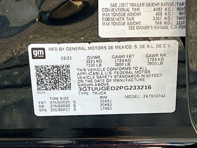 2023 GMC Sierra 1500 4WD Crew Cab Standard Box Denali