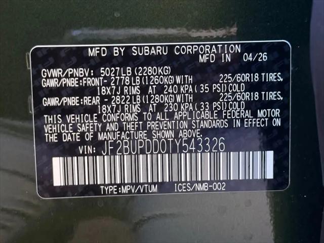 2026 Subaru Outback Limited