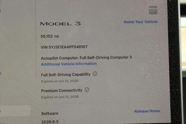 2023 Tesla Model 3 Rear-Wheel Drive