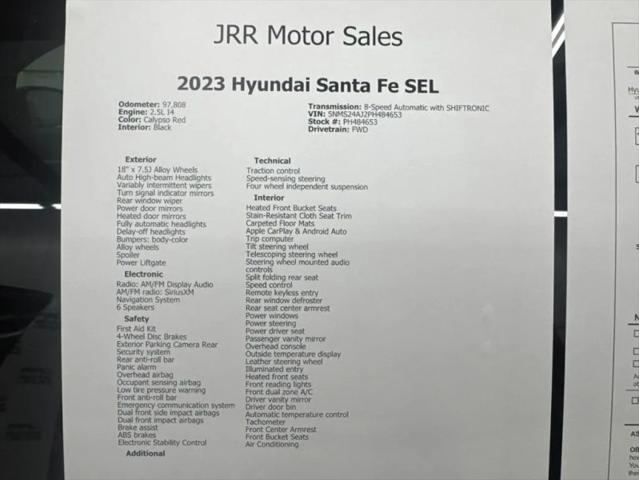2023 Hyundai Santa Fe SEL