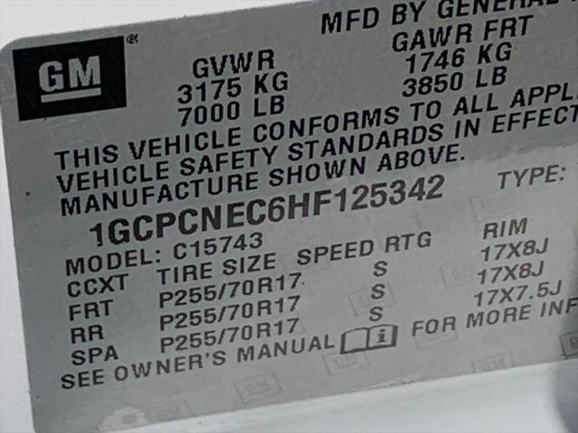 2017 Chevrolet Silverado 1500 WT