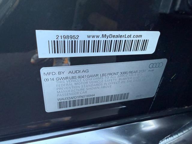 2015 Audi A8 L 4.0T