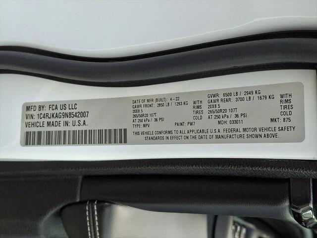 2022 Jeep Grand Cherokee L Altitude 4x4