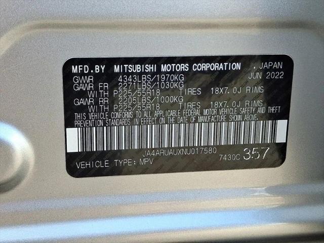 2022 Mitsubishi Outlander Sport 2.0 LE AWC