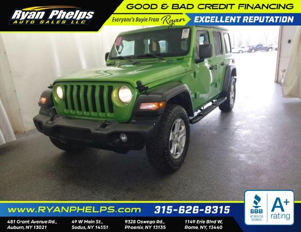 2018 Jeep Wrangler Unlimited Sport S 4x4 for sale in Sodus, NY