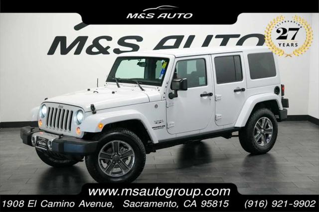 2017 Jeep Wrangler Unlimited Sahara 4x4 for sale in Sacramento, CA