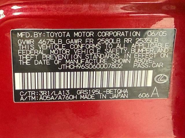 2006 Lexus GS 300 300