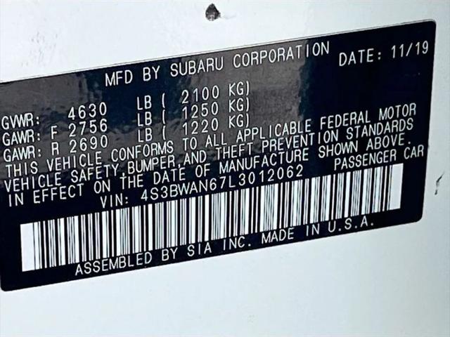 2020 Subaru Legacy Limited