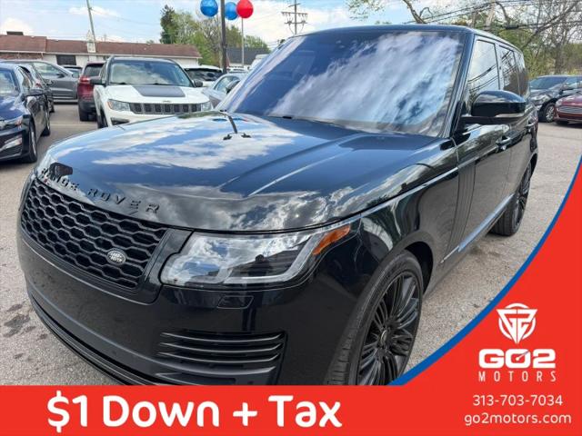 2019 Land Rover Range Rover 5.0L V8 Supercharged for sale in Redford, MI