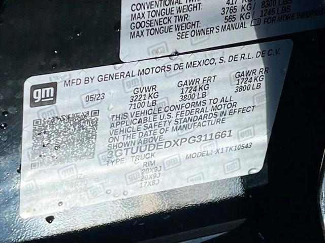 2023 GMC Sierra 1500 4WD Crew Cab Short Box SLT