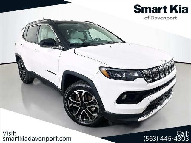 2022 Jeep Compass Limited 4x4 for sale in Davenport, IA